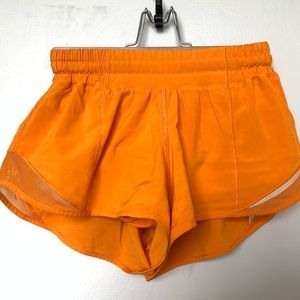 orange hotty hot short 2.5 inseam